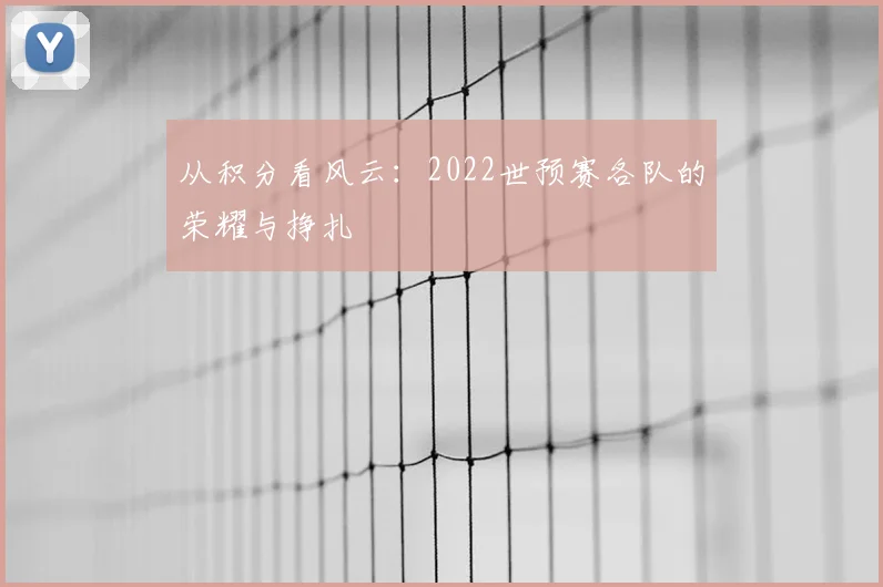 从积分看风云:2022世预赛各队的荣耀与挣扎